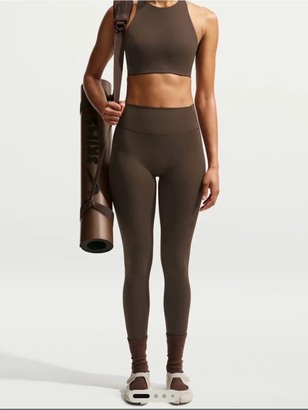 New Skims Nike Brown  High-Waist leggings size S